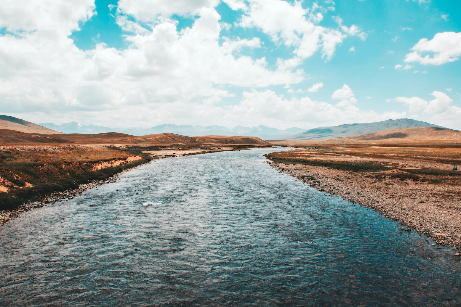 A desert stream